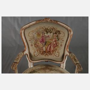 Armlehnsessel im Barockstil