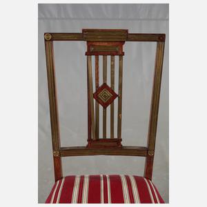 Paar klassizistische Stühle