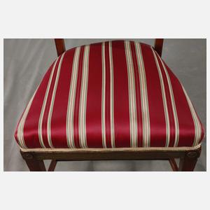 Paar klassizistische Stühle