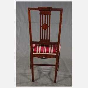 Paar klassizistische Stühle