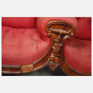 Außergewöhnliches Zweisitzer-Sofa