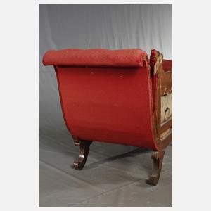 Außergewöhnliches Zweisitzer-Sofa