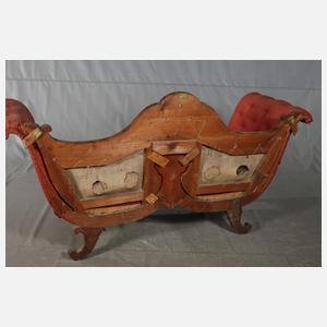 Außergewöhnliches Zweisitzer-Sofa