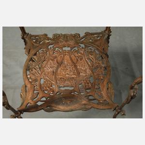 Blumentisch Eisenguss