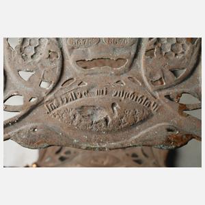 Blumentisch Eisenguss