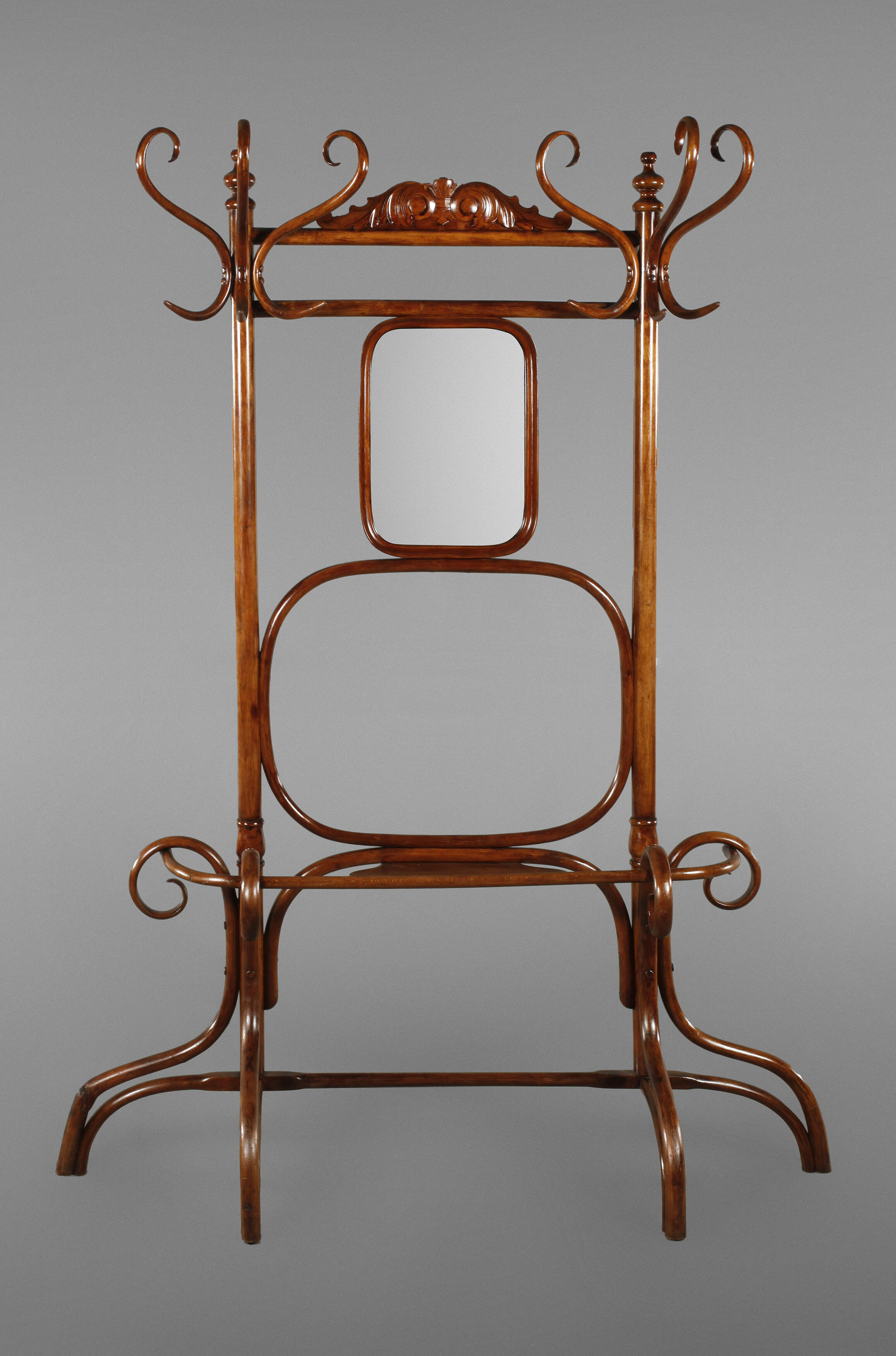 Wandgarderobe Bugholz