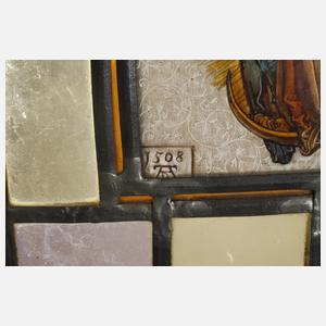 Bleiglasscheibe Historismus