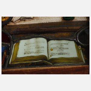 Glasbild Erasmus nach Dürer