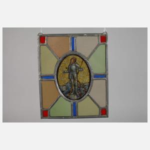 Zwei Glasscheiben Historismus