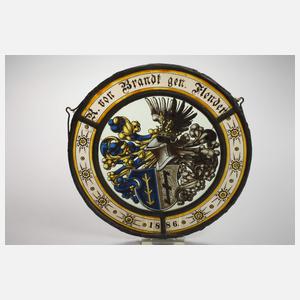 Drei Bleiglasscheiben