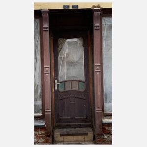 Paar Gusssäulen Historismus