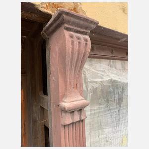 Paar Gusssäulen Historismus