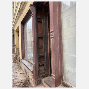 Paar Gusssäulen Historismus