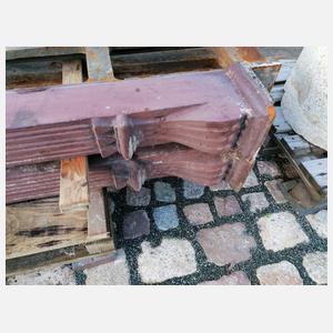 Paar Gusssäulen Historismus