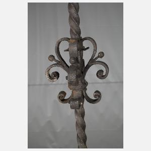 Paar Ziersäulen Schmiedeeisen