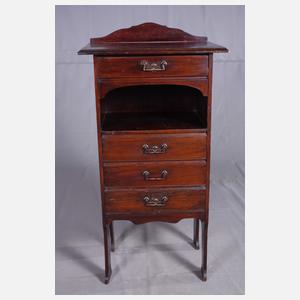 Kleiner Notenschrank Jugendstil