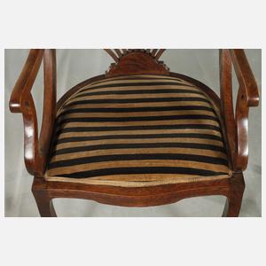 Paar Armlehnstühle Jugendstil