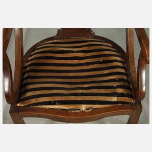 Paar Armlehnstühle Jugendstil