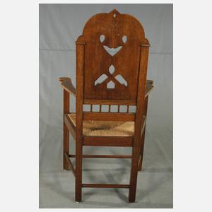 Paar Armlehnstühle Heinrich Vogeler