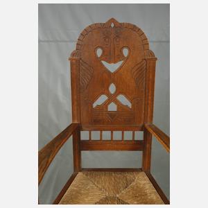 Paar Armlehnstühle Heinrich Vogeler