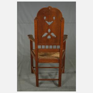 Paar Armlehnstühle Heinrich Vogeler