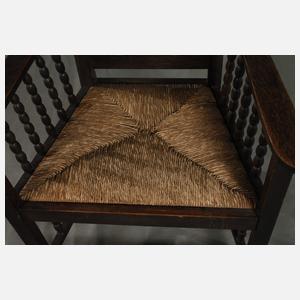 Zwei Armlehnstühle Heinrich Vogeler