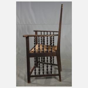 Zwei Armlehnstühle Heinrich Vogeler