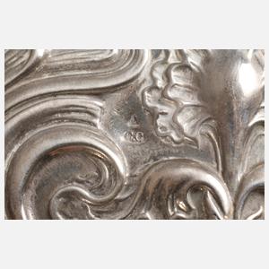 Silber Jugendstil-Handspiegel England