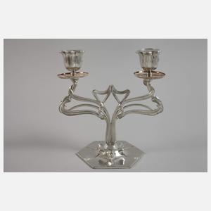 Paar Tischleuchter Jugendstil