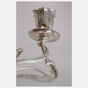 Paar Tischleuchter Jugendstil