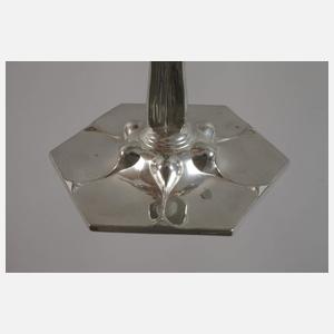 Paar Tischleuchter Jugendstil