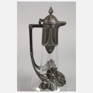 WMF Geislingen Jugendstilkaraffe