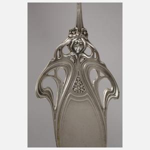 Silber Tortenheber Jugendstil