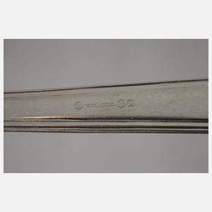 Dreiteiliges Menübesteck Joseph Maria Olbrich