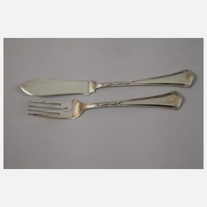 Silber Fischbesteck Peter Behrens