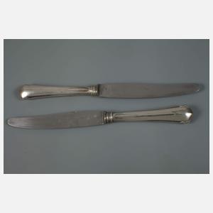 Sechs Abendbrotmesser Peter Behrens