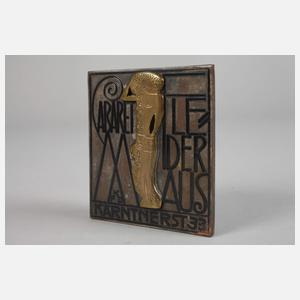 Plakette Franz Karl Delavilla