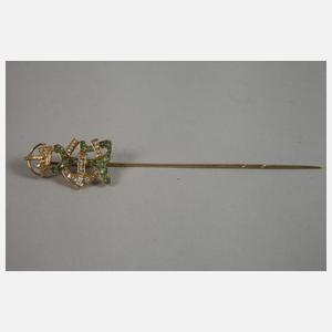 Krawattennadel Monogramm Großherzog Ernst Ludwig