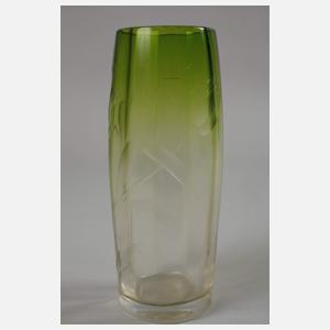 Moser Karlsbad Vase "Chromin innen"