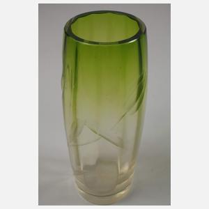 Moser Karlsbad Vase "Chromin innen"
