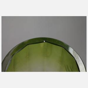 Moser Karlsbad Vase "Chromin innen"