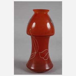 Ferdinand von Poschinger Vase Emaillemalerei