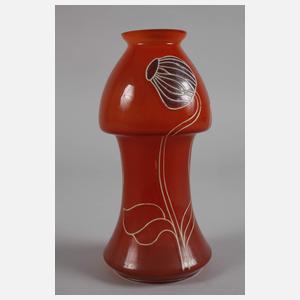 Ferdinand von Poschinger Vase Emaillemalerei