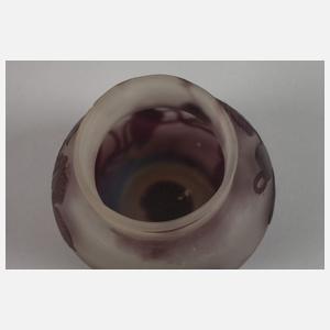 Émile Gallé Ätzglasvase