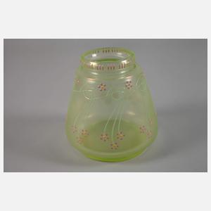 Fritz Heckert Uranglasvase