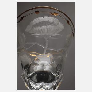 Moser Karlsbad großes Pokalglas