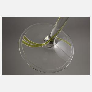 Vier Weingläser Ludwig Sütterlin