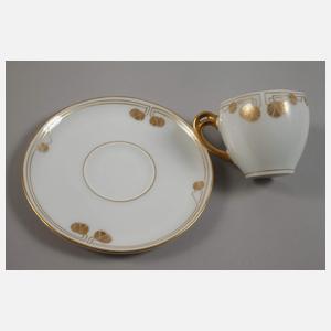 Böhmen Mokkatasse Jugendstil