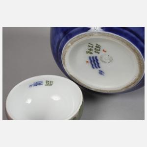 Kopenhagen Deckelvase Hummelmotiv