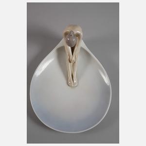 Kopenhagen figürliche Schale "Meditation"